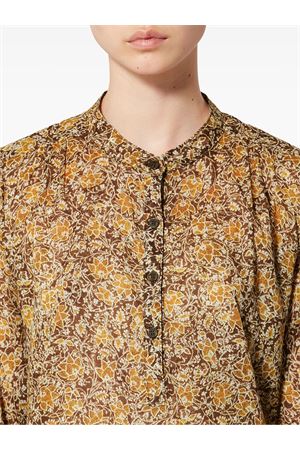 Blusa In Voile Di Cotone Biologico Maria MARANT ÉTOILE | HT0029FAD1J14E67KI